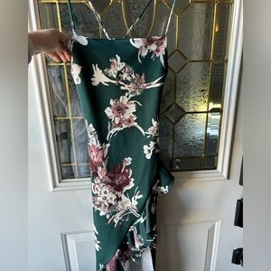 Windsor Floral Wrap Dress - size small